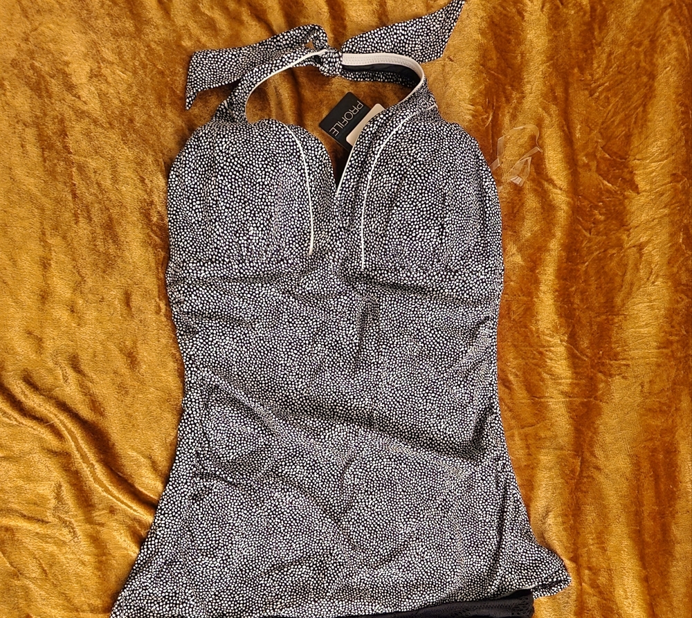 Profile by Gottex Colette V-Neck Halter Tankini Top - Picture 7 of 11